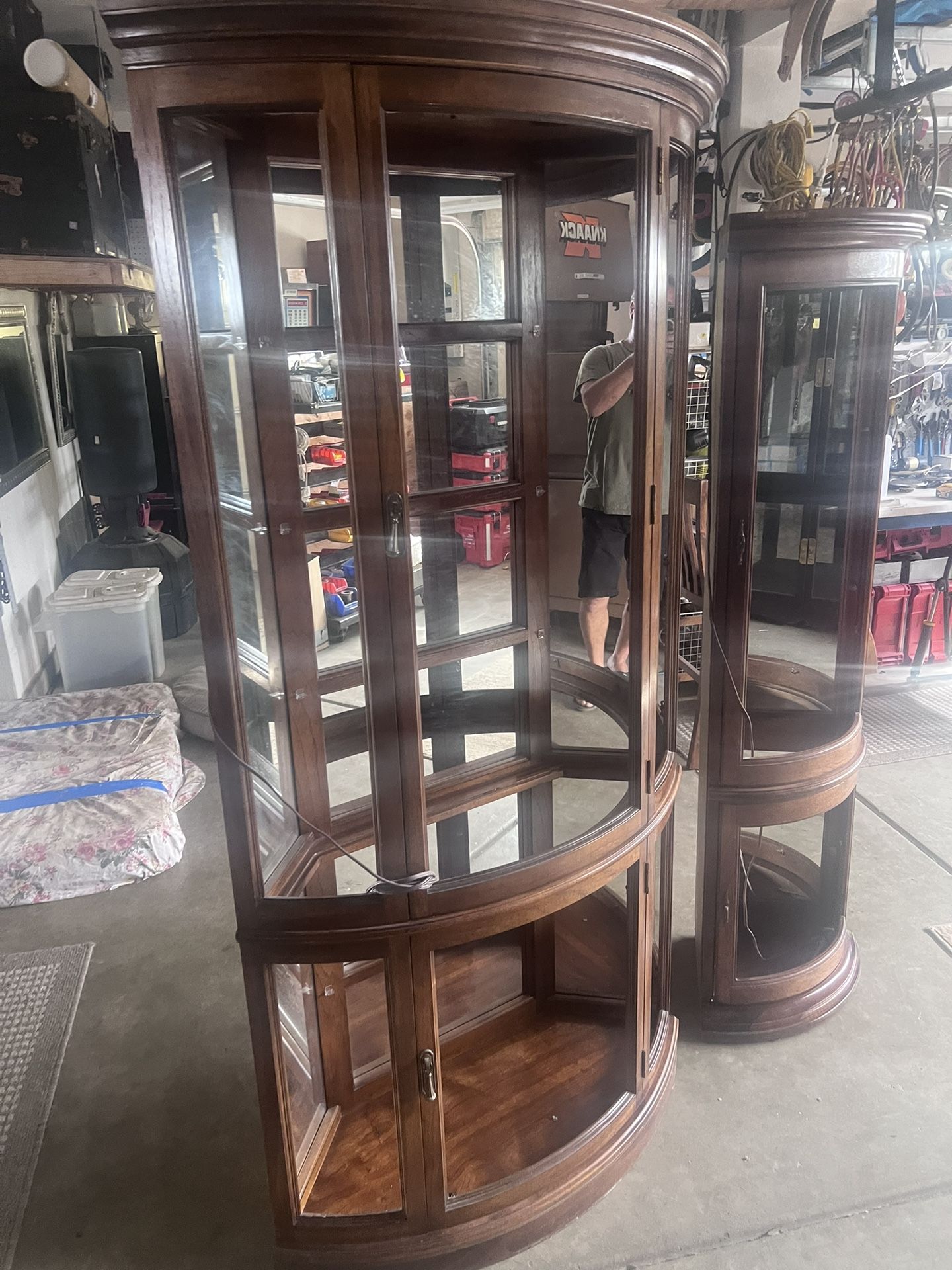 Corner Display Cabinet