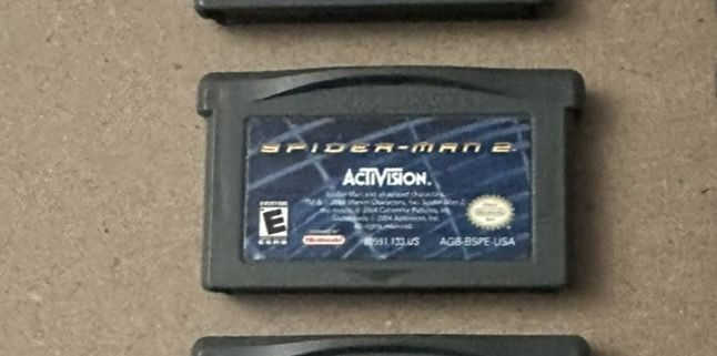 Nintendo GameBoy Advance Marvel Spider-Man 2 $30 OBO