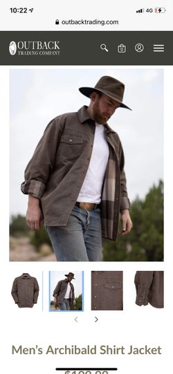 Outback trading company jacket NEW!!!$50