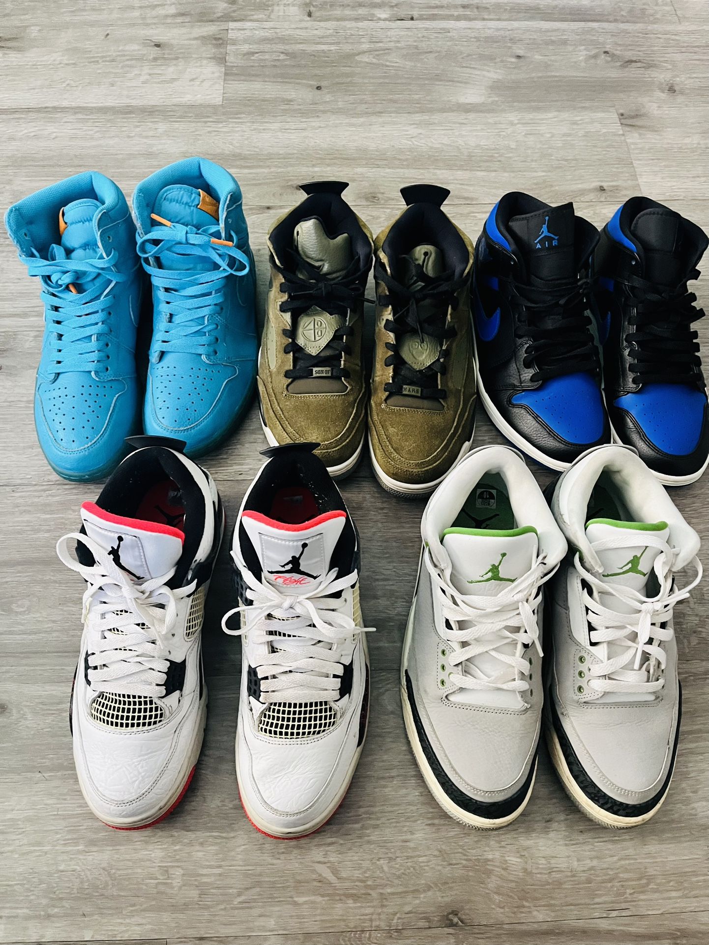 Jordan Size 10 Only Selling As A Bundle