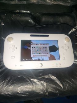 White wii U gamepad