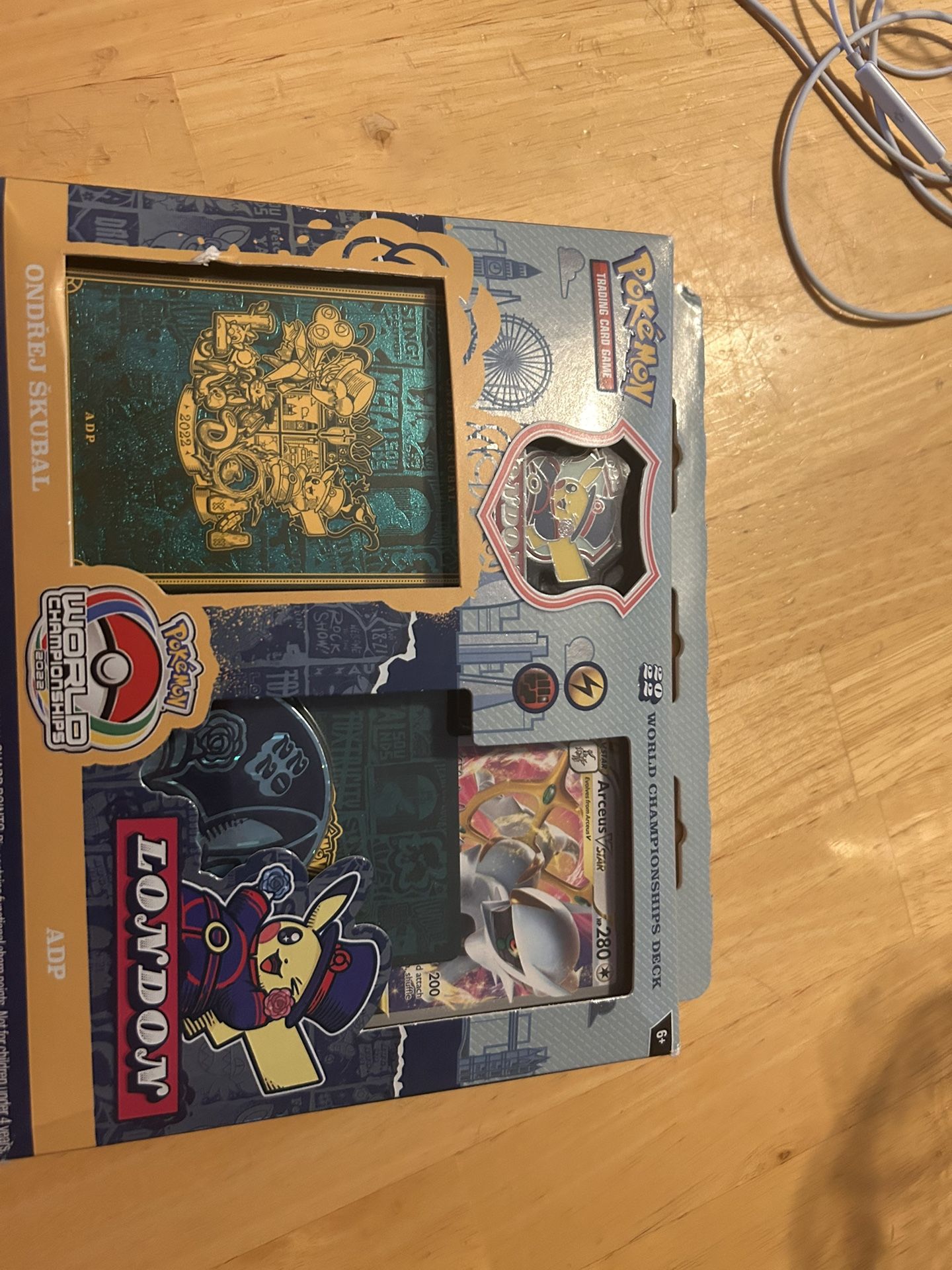 2022 World Champion Pokemon Card Pack