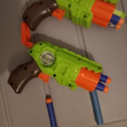 2 Zuru  Xshot Big Attack Rapid Fire Blaster