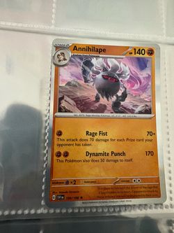 Annihilape 109/198 Pokémon Card SVI