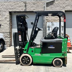 2015 Mitsubishi 5,000 lbs Electric Forklift