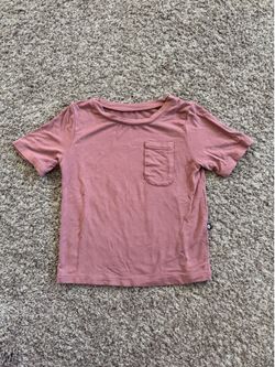 Kyte Baby Dusty Rose crew neck tee