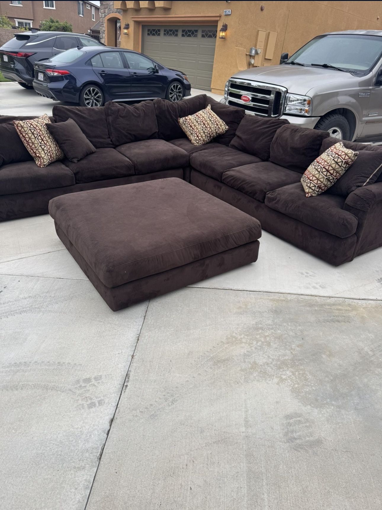 Couch And Ottoman 