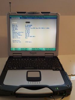 Toughbook CF-30 Panasonic Intel Core 2 Duo 1.6ghz 4gb Ram 320gb HHD Ruuged Serial Port
