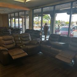 New Recliner Sofa And Loveseat