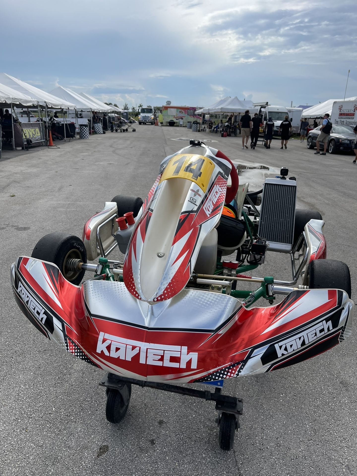 Tony kart chassis / Vortex Rok Gp engine by AM- Engine Karting 