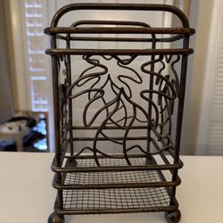Metal Utensils Holder