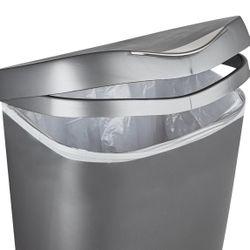 Umbra Brim Step On Trash Can 