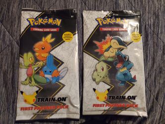 Pokemon Sealed First Partner Packs 25th Anniversary