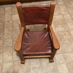 Child’s Rocking Chair Vintage 1950s