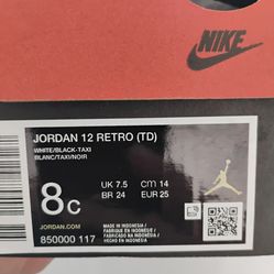 Jordan retro 12 taxi