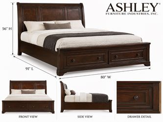 Ashly Furniture King size bed