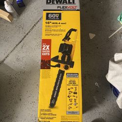 Dewalt Flex  60v Chainsaw  16 inches 