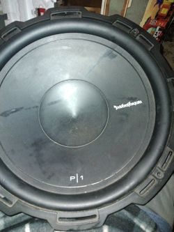 15" Rockford fosgate P/1