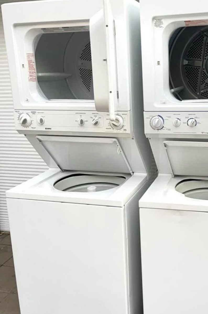 stackables washer & dryer  3 months warranty . delivery instalation available.