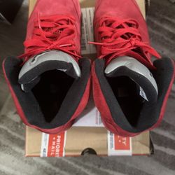Red Suede Jordan 5 Size 9.5