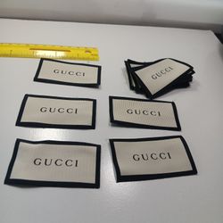 New Gucci Tags Lot Of 10