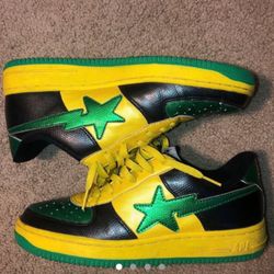 Bapesta Jamaica Snakeskin shoes