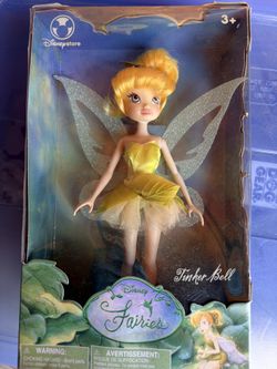 Disney Store Exclusive Tinker Bell Classic Doll from the Disney Fairies collection.