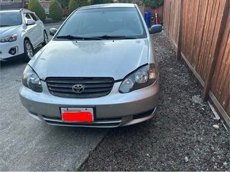 2003 Toyota Corolla