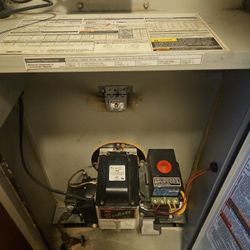 Beckett motor,  Miller kerosene furnace 