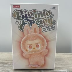 Pop Mart Labubu The Monsters Big into Energy Plush Toy