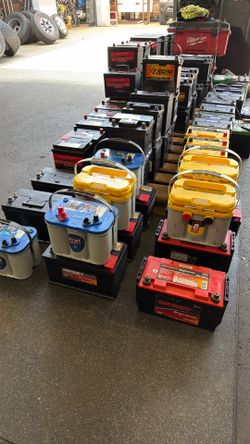 Car Battery 24f H5 34 78 65 48 49 47 H6 H7 51r 94r 86 H8 H9 Truck SUV And Car Batteries with Warranty. $60 + Core. Bateria para cualquier carro COVINA