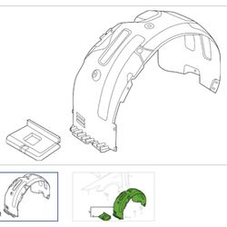 2023 Hyundai Sonata Fender Liner