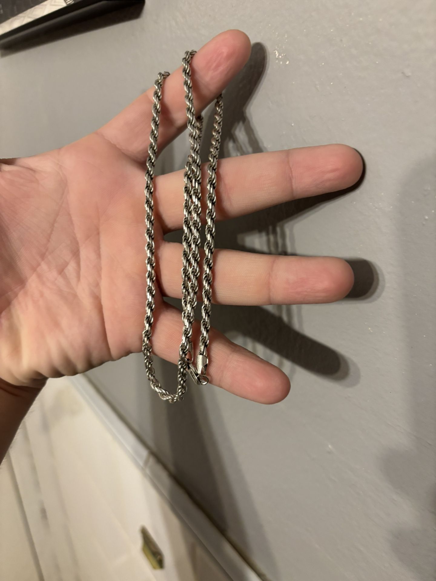 925 Silver Rope Chain