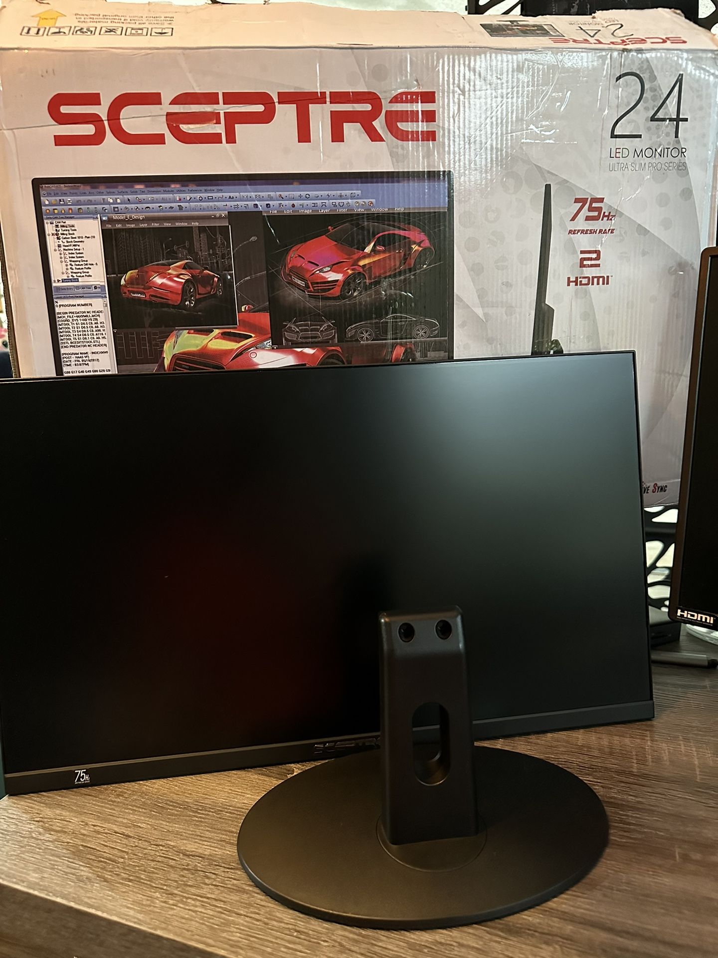 Dual Monitors, 2 Sceptre LED Ultra Slim (or Just 1)