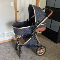 Combo Stroller Comes With Car Seat & Bassinet