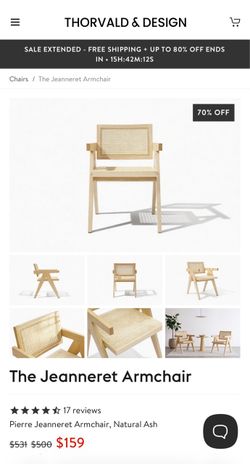 Thorvald & Design - The Jeanneret Armchair