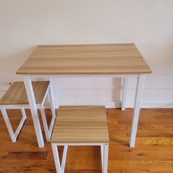 Table  and Two Chairs 