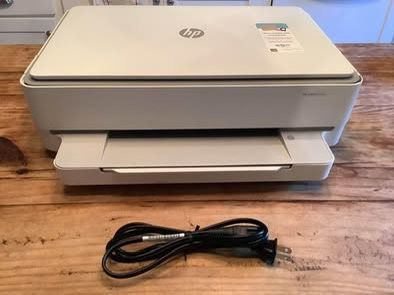 HP ENVY ALL IN ONE INKJET PRINTER 6055, EXCELLENT CONDITION+ INK