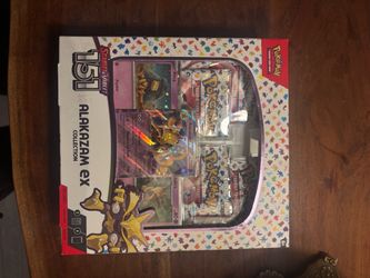 Pokémon TCG Scarlet & Violet 151 Alakazam ex Collection Box