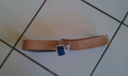 Small tan belt