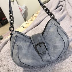 aldo grey color washed bag