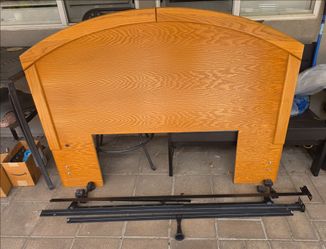 Oak Headboard