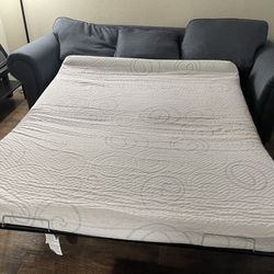 Queen Sleeper Sofa With Mattress, Pillows and Pull-out Bed