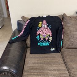 Size Medium, Spongebob, Squarepants Chillin T-Shirt