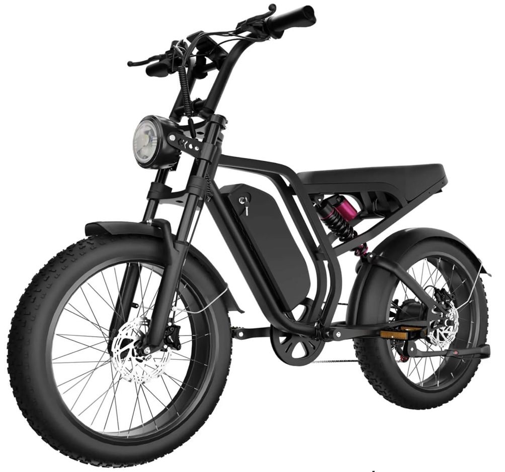New Electric Bicycle 28MPH 1500w Peak Power