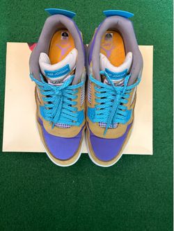 Air Jordan retro 4 union desert Moss size 13 in great condition with shoe box and laces.