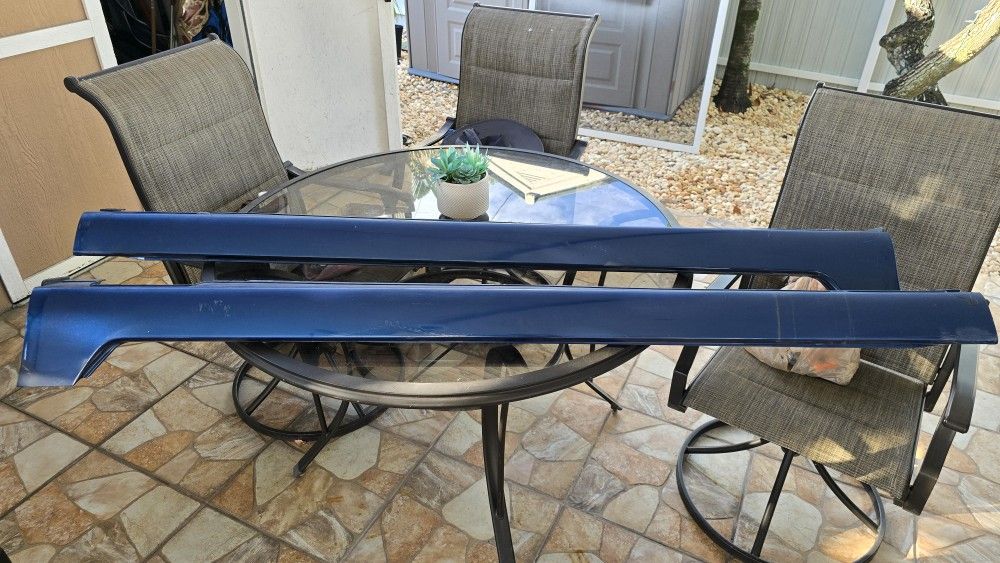 Acura TSX OEM Side Skirts – Blue – 2004–2008