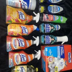 house hold cleaning supplies