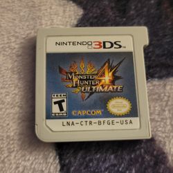 Monster Hunter Ultimate 4 / 3DS