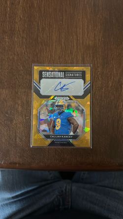 Calijah Kancey Sensational Signatures Auto Card